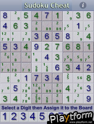 Sudoku Cheat (iPhone/iPod)