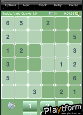 Sudoku Quickie (iPhone/iPod)