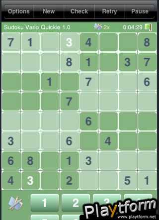 Sudoku Quickie (iPhone/iPod)