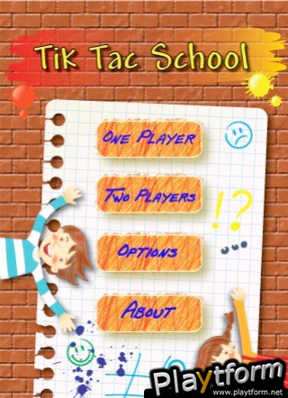 Tic tac toe: Tik Tac School (iPhone/iPod)