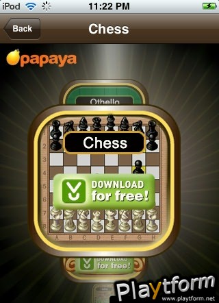 Papaya Chess (iPhone/iPod)