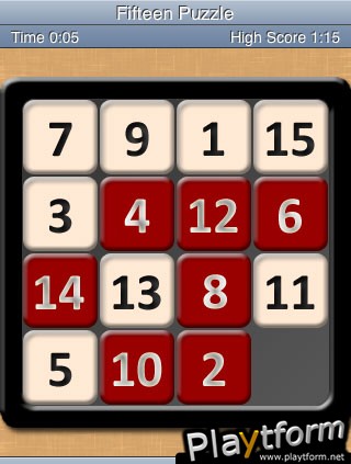 Fifteen Puzzle (iPhone/iPod)