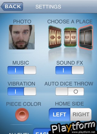 Mobiga Backgammon r2 (iPhone/iPod)