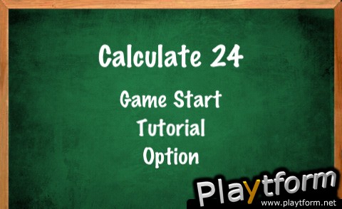 Calculate 24 (iPhone/iPod)