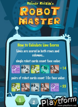 Reiner Knizia's Robot Master (iPhone/iPod)