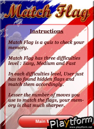 Match Flag (iPhone/iPod)