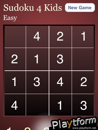 Sudoku 4 Kids (iPhone/iPod)