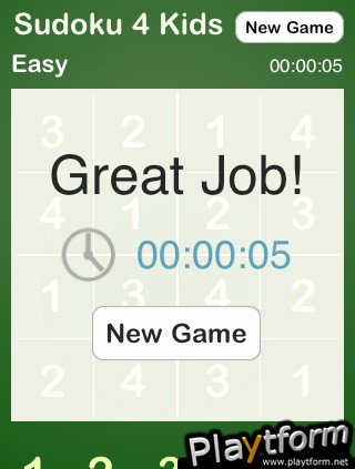 Sudoku 4 Kids (iPhone/iPod)