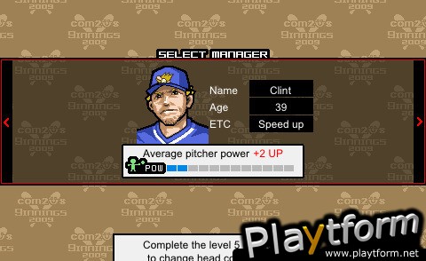 9 Innings: Pro Baseball 2009 (iPhone/iPod)