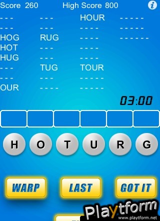 Free Word Warp (iPhone/iPod)