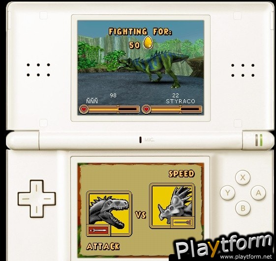 Battle of Giants: Dinosaurs (DS)