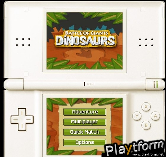 Battle of Giants: Dinosaurs (DS)