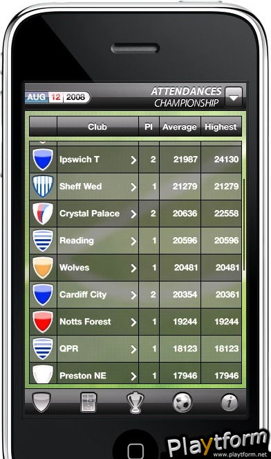 Manage Your Football Club (iPhone/iPod)