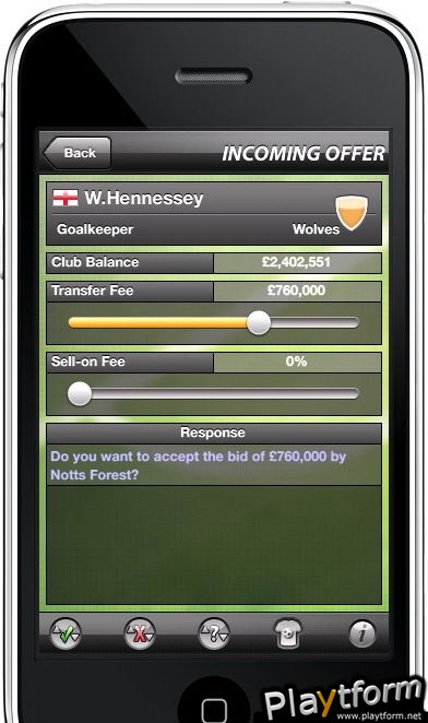 Manage Your Football Club (iPhone/iPod)