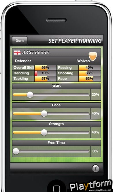 Manage Your Football Club (iPhone/iPod)