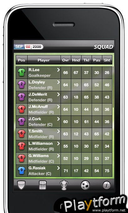 Manage Your Football Club (iPhone/iPod)