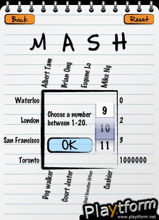 MASH Touch (iPhone/iPod)