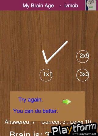 My Brain Age (iPhone/iPod)
