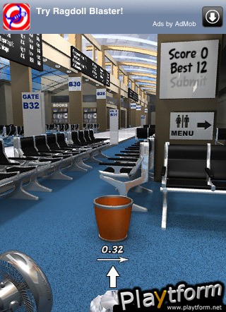 Paper Toss (iPhone/iPod)