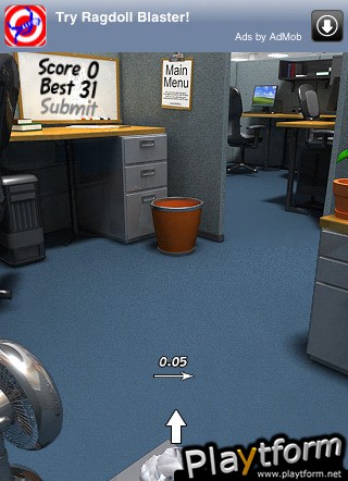 Paper Toss (iPhone/iPod)