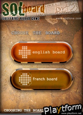 Peg Solitaire - Solboard (iPhone/iPod)