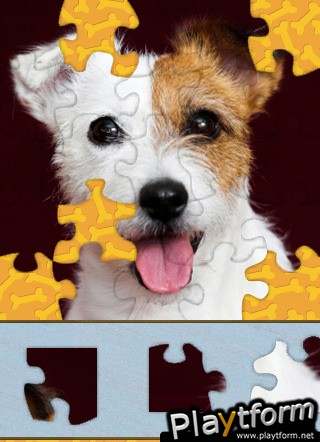 Puppy Jigsaw Puzzle (iPhone/iPod)