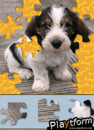 Puppy Jigsaw Puzzle (iPhone/iPod)