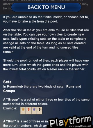 Rummikub (iPhone/iPod)