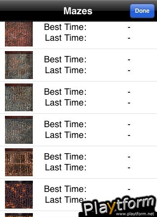 Tilt Maze (iPhone/iPod)