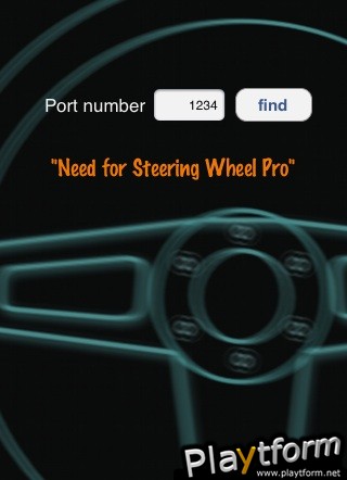 NFSW Pro racing wheel (iPhone/iPod)