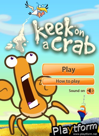 Keek on a Crab (iPhone/iPod)