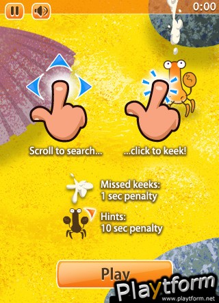 Keek on a Crab (iPhone/iPod)