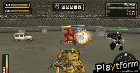 Steambot Chronicles: Battle Tournament (PSP)