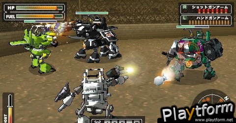 Steambot Chronicles: Battle Tournament (PSP)