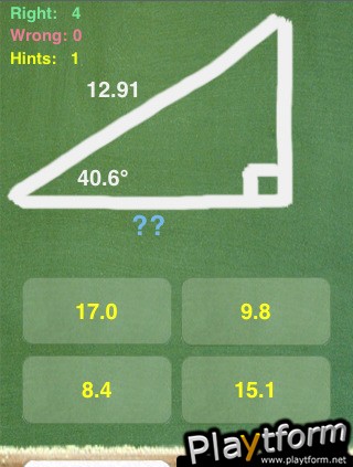 Right Triangle Tutor (iPhone/iPod)