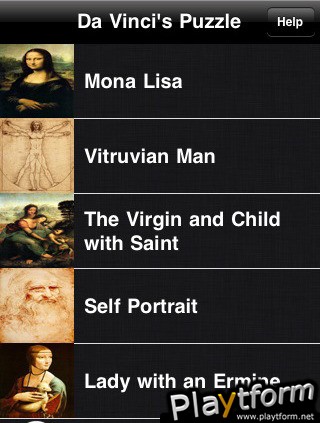 Da Vinci's Puzzle (iPhone/iPod)