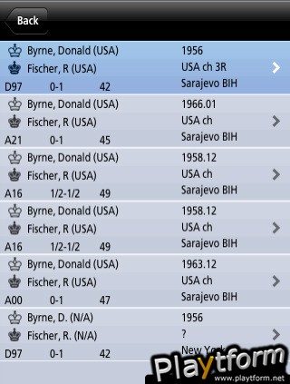 Chess Database (iPhone/iPod)