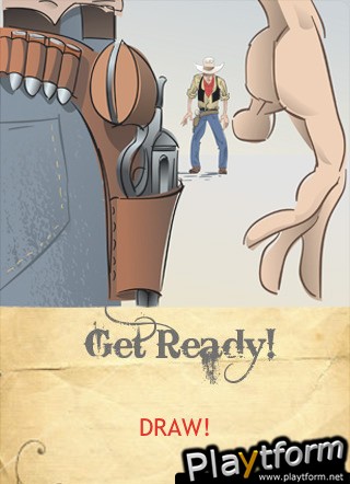 Showdown Gunslinger: Wild West Quick Draw Over Bluetooth (iPhone/iPod)