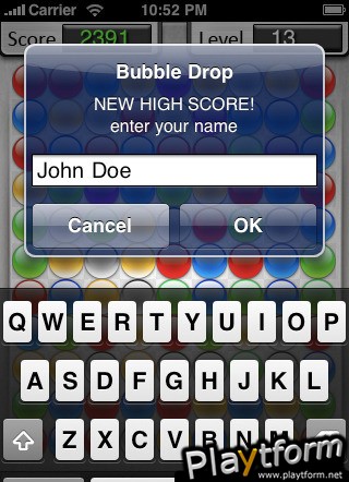 Bubble Drop (iPhone/iPod)