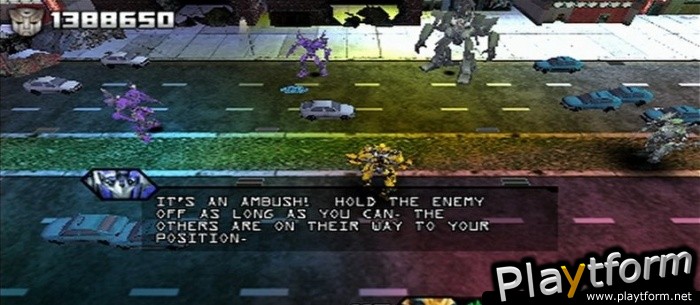 Transformers: Revenge of the Fallen (PSP)