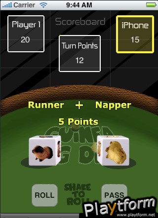 Guinea Pig Dice (iPhone/iPod)