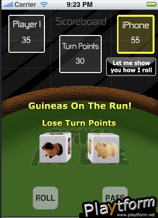 Guinea Pig Dice (iPhone/iPod)