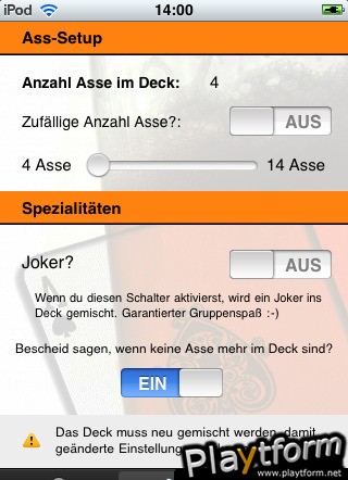 Asse Ziehen (iPhone/iPod)