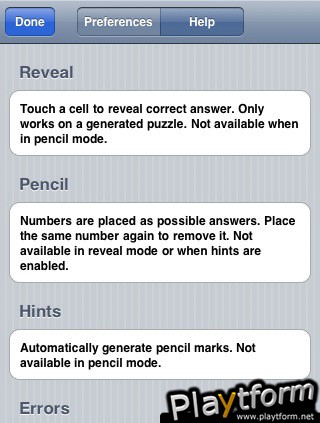 Super Sudoku (iPhone/iPod)