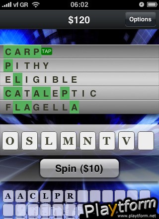 SpinLetters (iPhone/iPod)