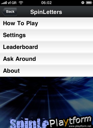 SpinLetters (iPhone/iPod)