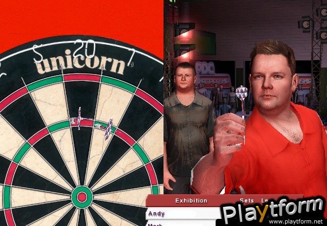 PDC World Championship Darts 2008 (PlayStation 2)