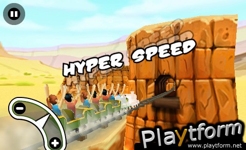 3D Rollercoaster Rush (iPhone/iPod)