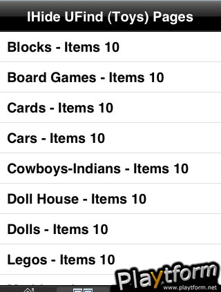 IHide UFind Toys (iPhone/iPod)