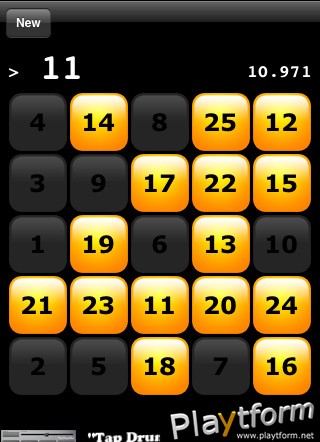 Touch the Numbers (iPhone/iPod)